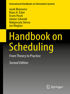 cover image of Handbook on Scheduling